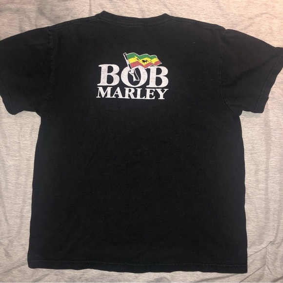 Bob Marley leaf logo vintage t shirt sz medium - Picture 2 of 3